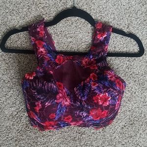 PINK VS lace bralette